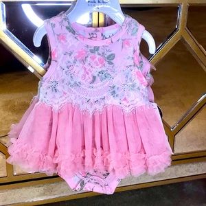 Nicole Miller | Pink Flowery Dress